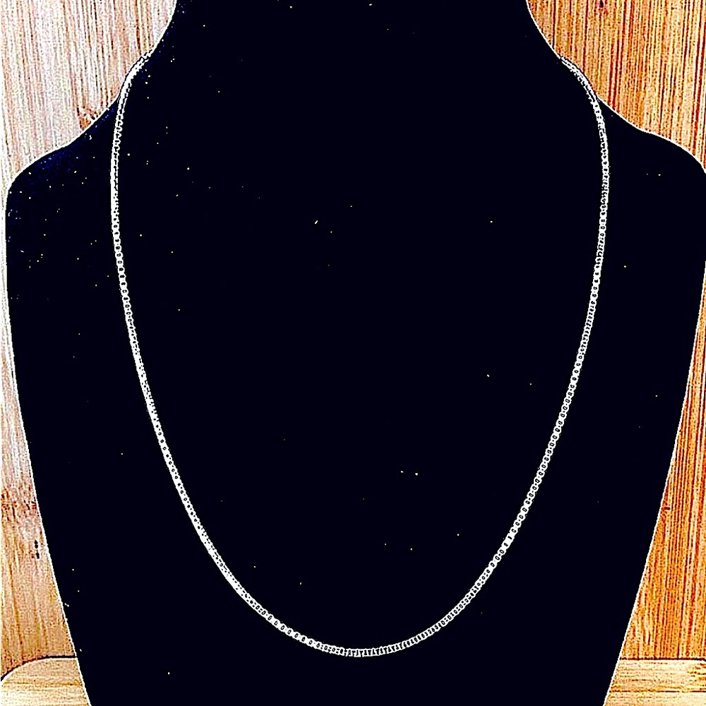 $37 18" Nicky Butler Estate Chain Sterling Silver Marked NB 925 INDIA